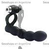 Sculptor anillo para pene con dilatador y vibracion